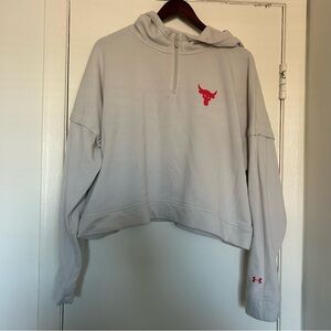 Under Armour Women's Project Rock Warrior Mana Terry Hoodie Size XXL